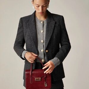 J. CREW Vivienne blazer in Italian donegal wool blend